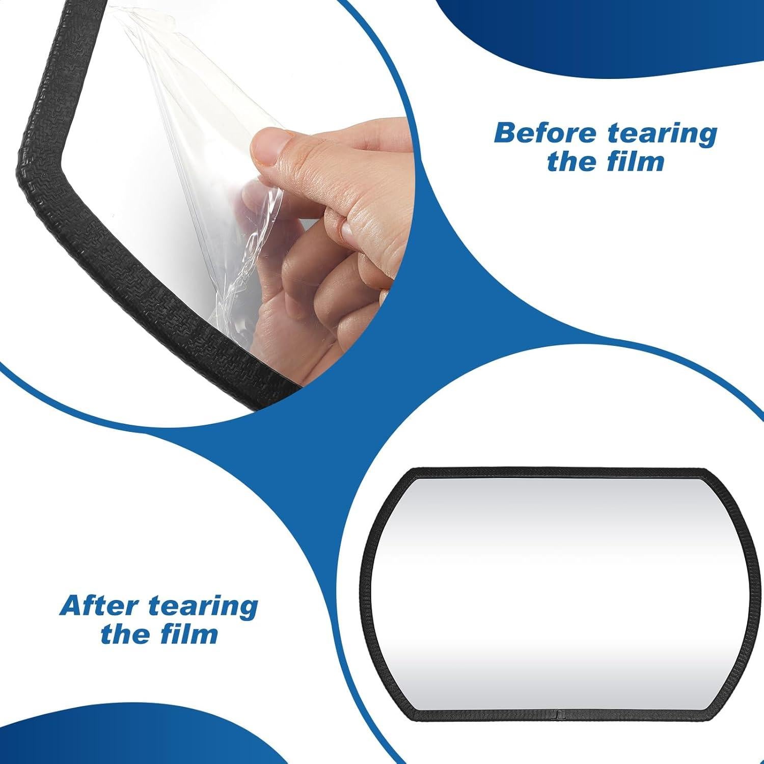 Espejo Convexo de Seguridad Geetery 2 Pcs 45.7x30.5cm Acrílico