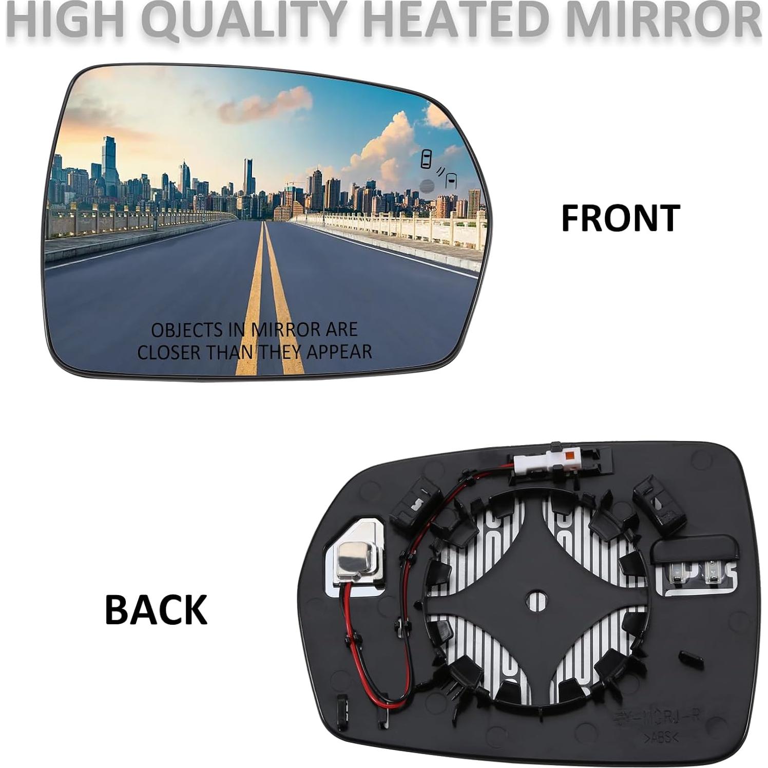 Cristal Espejo Lateral Derecho Ford Edge 2015-2021 - Calefacción