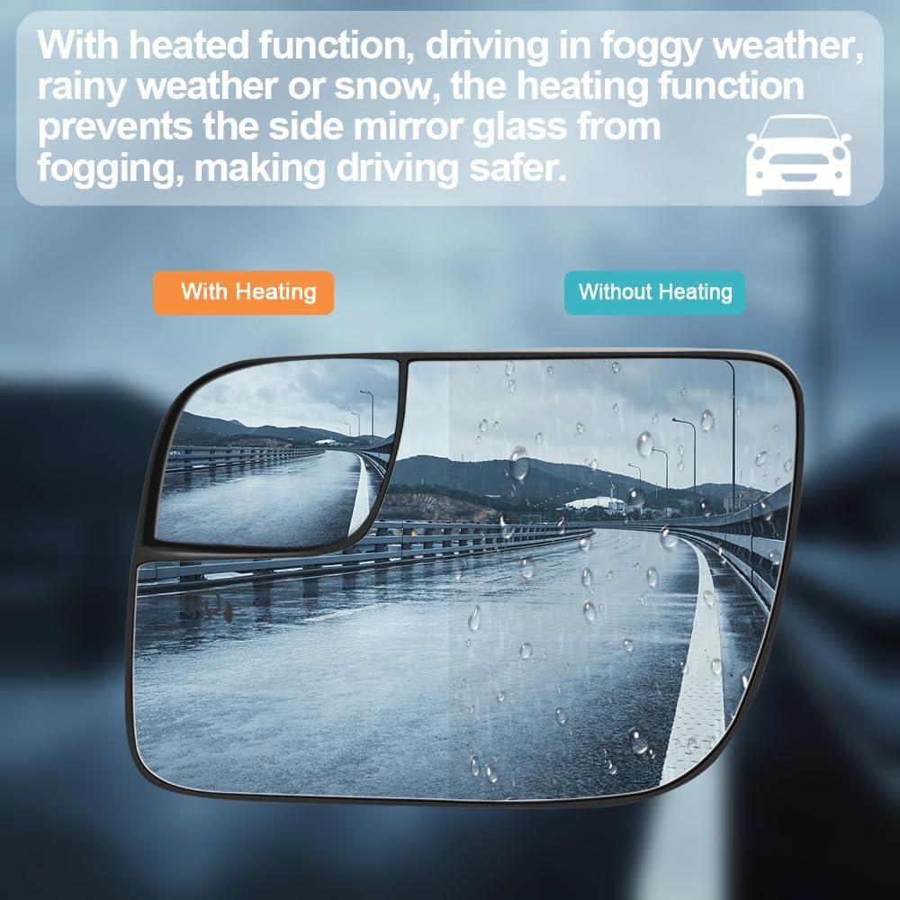 Espejo calefaccionado Senzeal lado izquierdo Ford Explorer 2011-2019