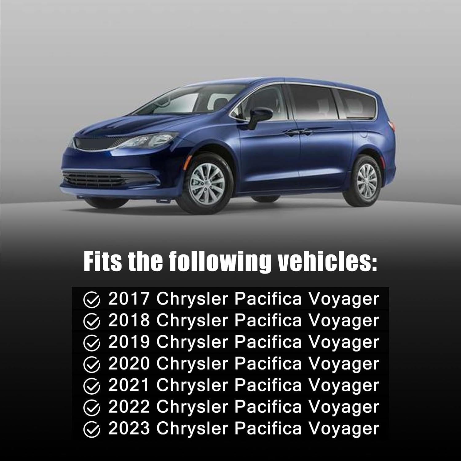 Cristal Espejo Lateral Izquierdo Chrysler Pacifica 2017-2023