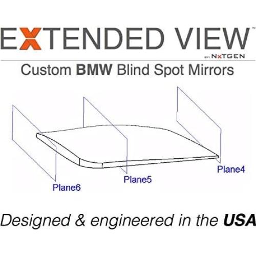 Espejos de Punto Ciego NXTGEN para BMW M6 Convertible