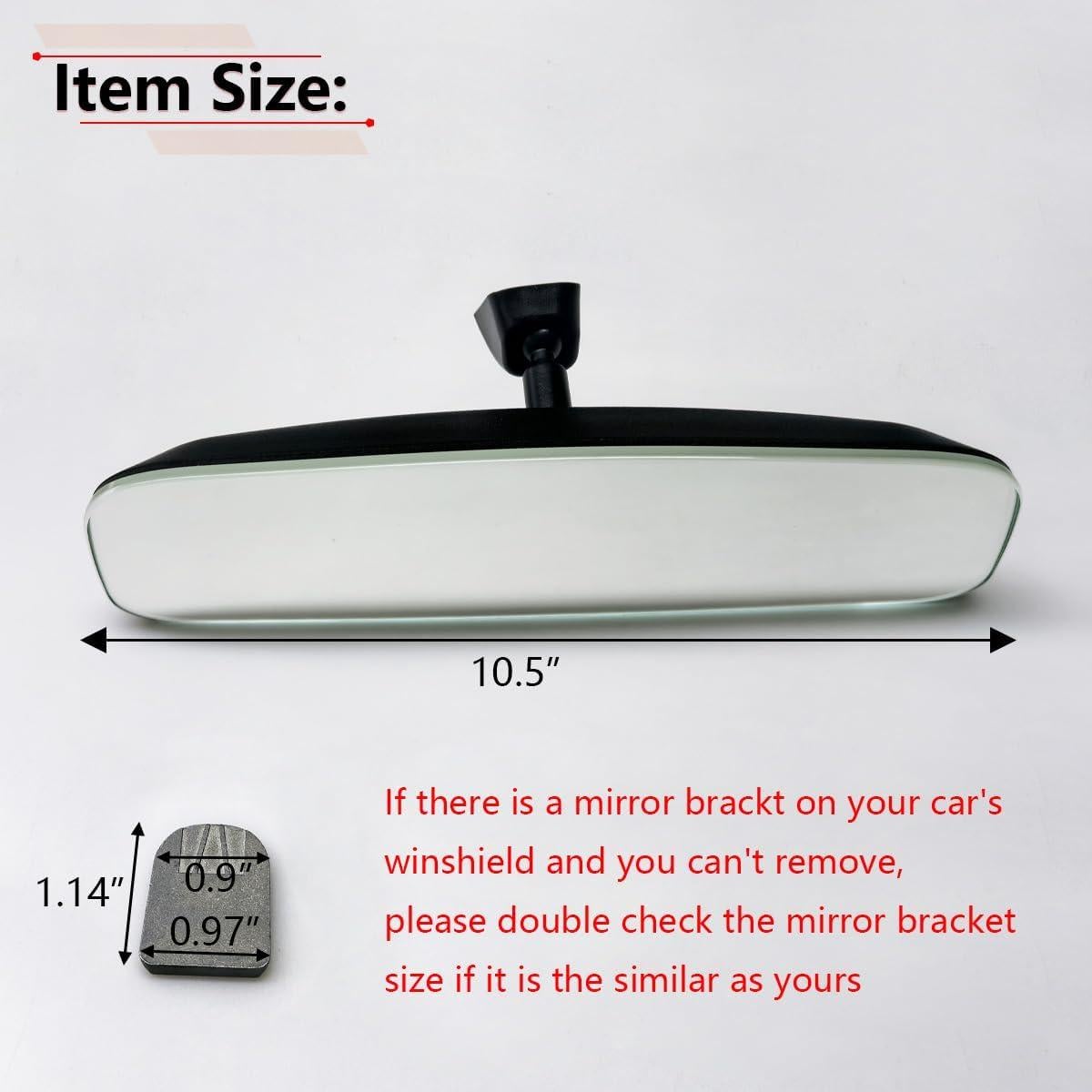 Espejo Retrovisor Sin Marco RLB-HILON 10.5" Universal