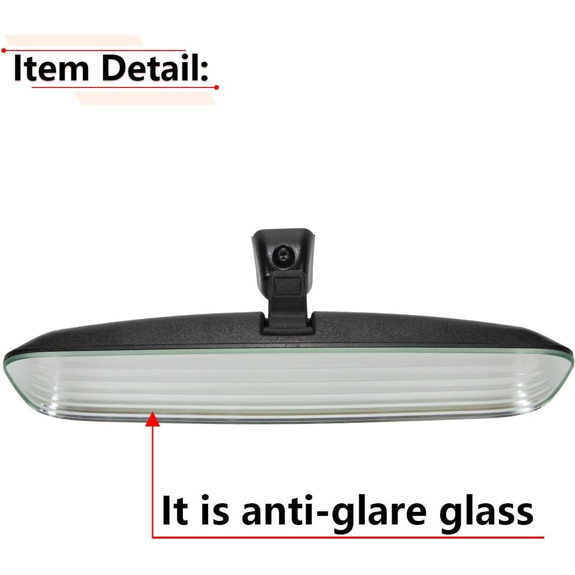 Espejo Retrovisor Sin Marco RLB-HILON 10.5" Universal