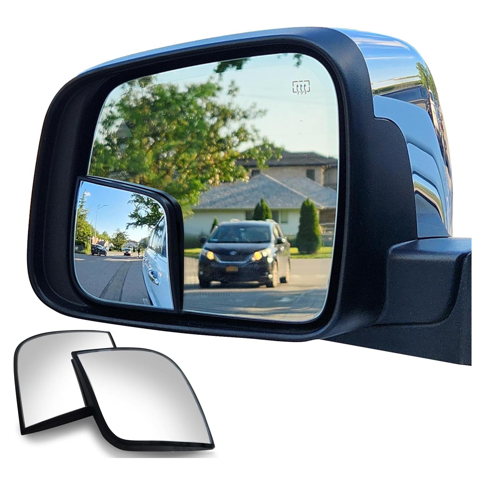 Espejos Convexos Adhesivos VrooeCoe para Jeep y Dodge 2011-2022