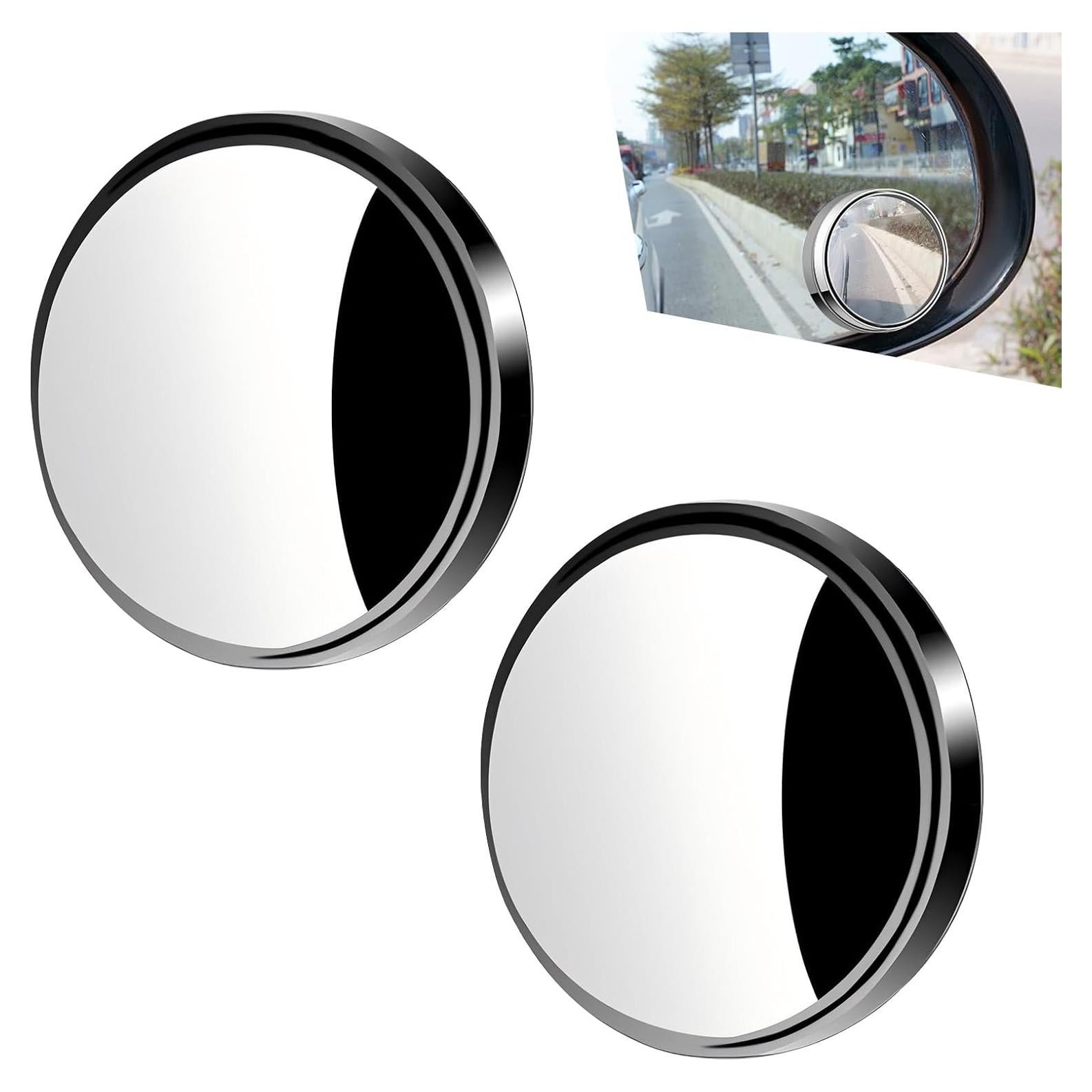 Espejos Redondos de Punto Ciego DACIRTY 2 PCS Ajustables HD