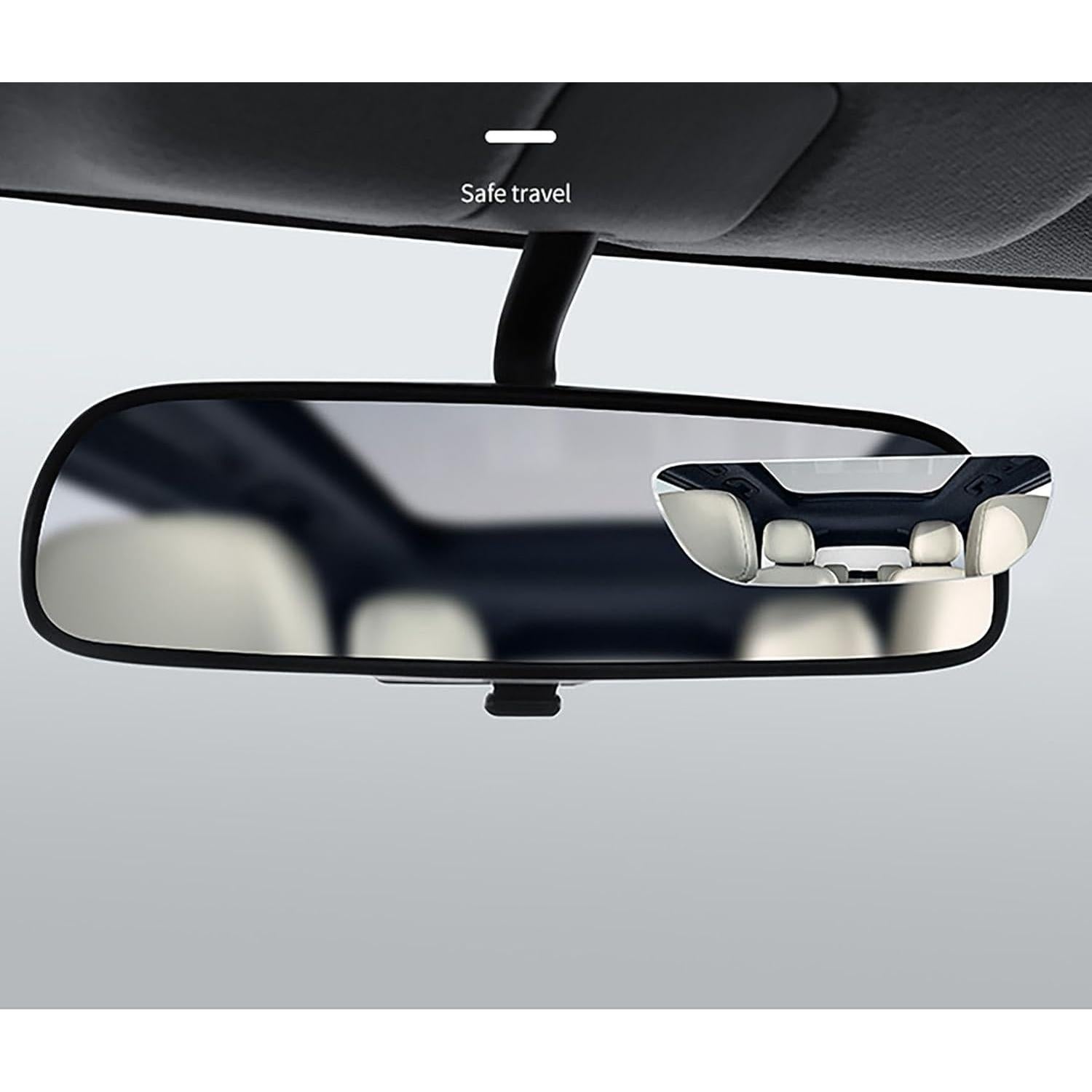 Espejos de Punto Ciego YIKANGHENG 9.9x3 cm Ajustables 2 Pcs