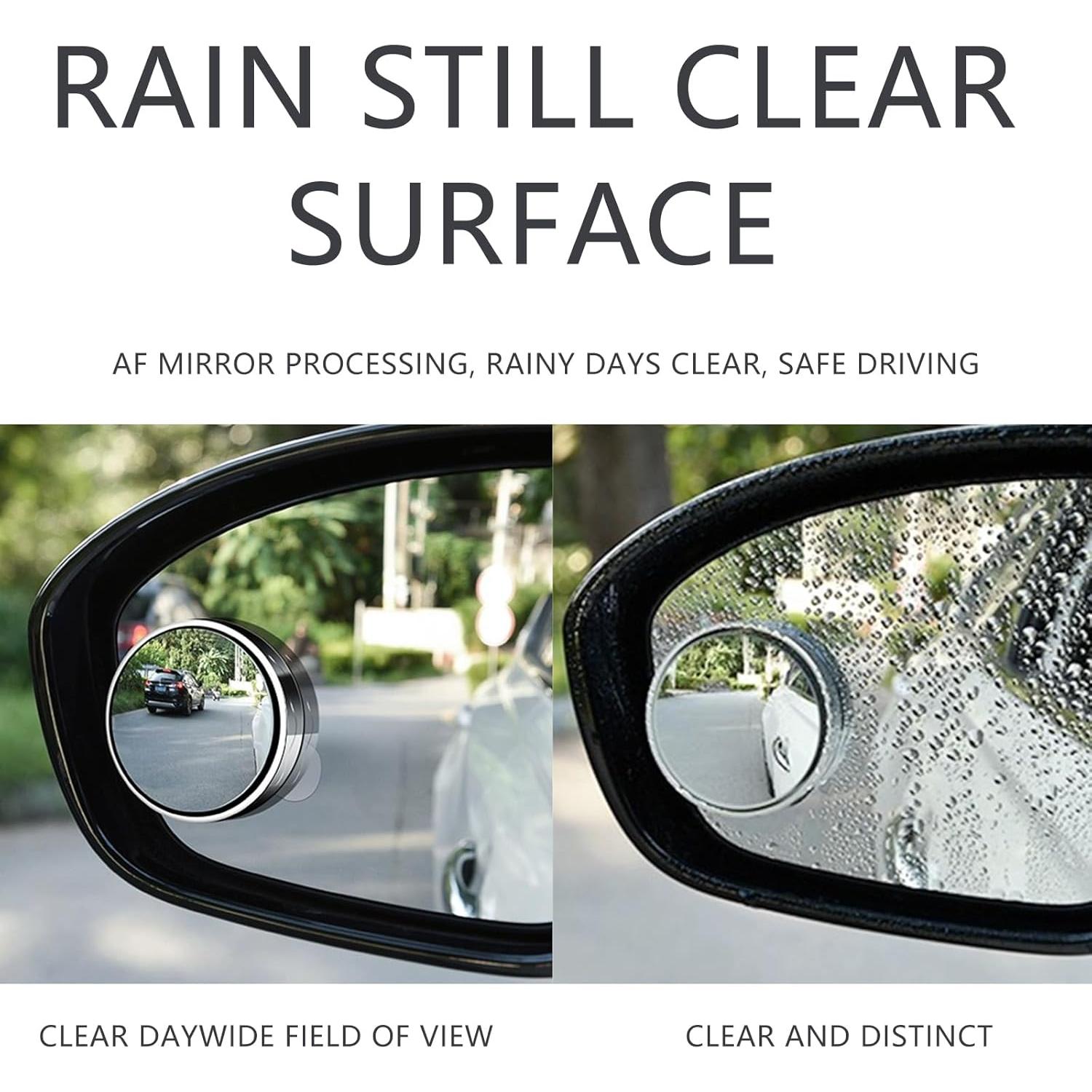 Espejo de Punto Ciego Luminuti Redondo Ajustable HD - 2 Piezas