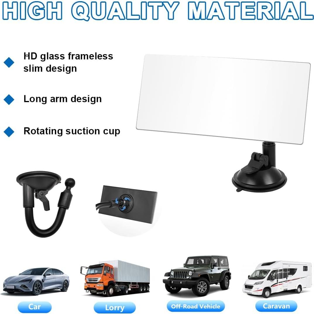 Espejo de Punto Ciego Suvnie 8.5 cm Redondo Ajustable