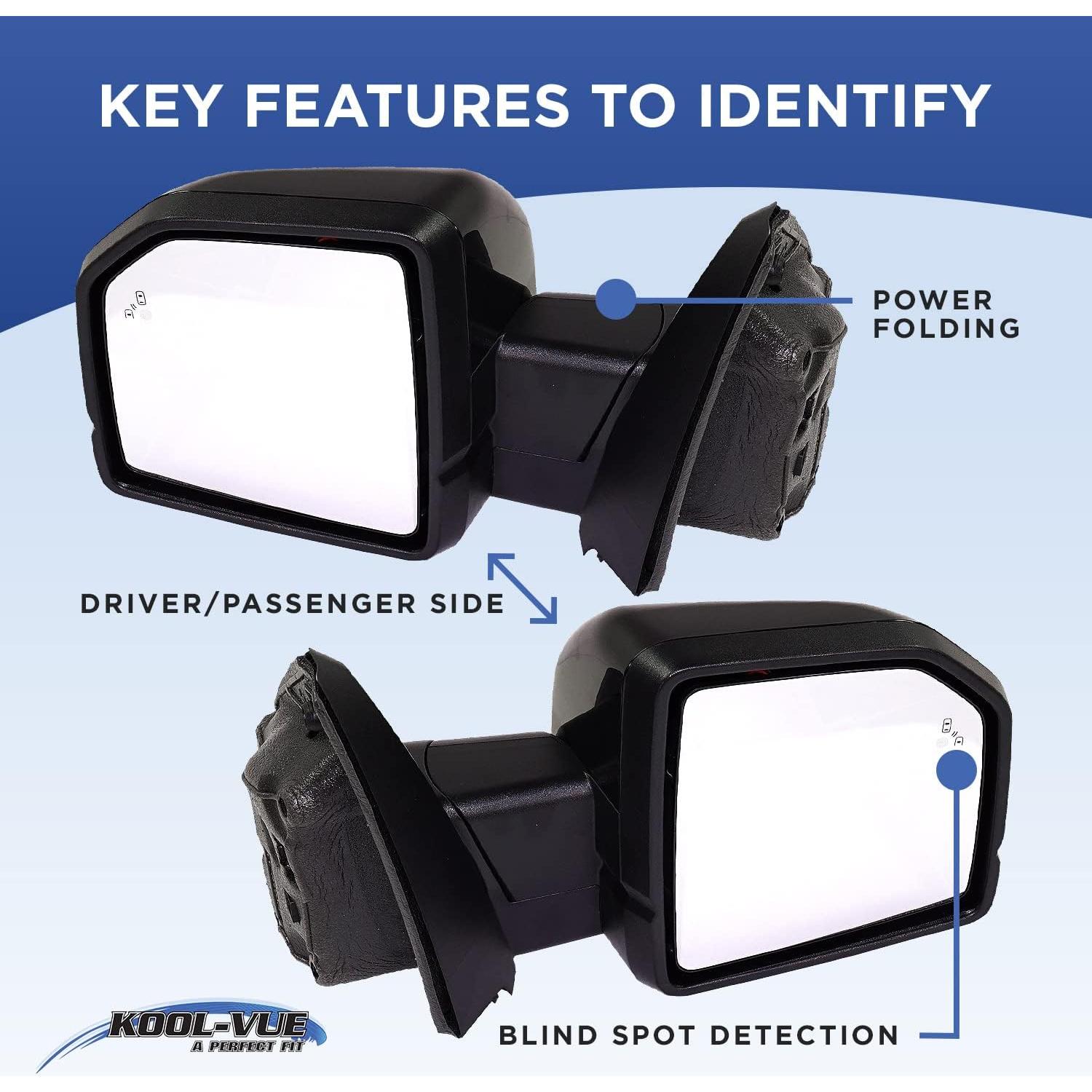 Espejo Izquierdo Manual Plegable Parts Oasis F-150 11-14