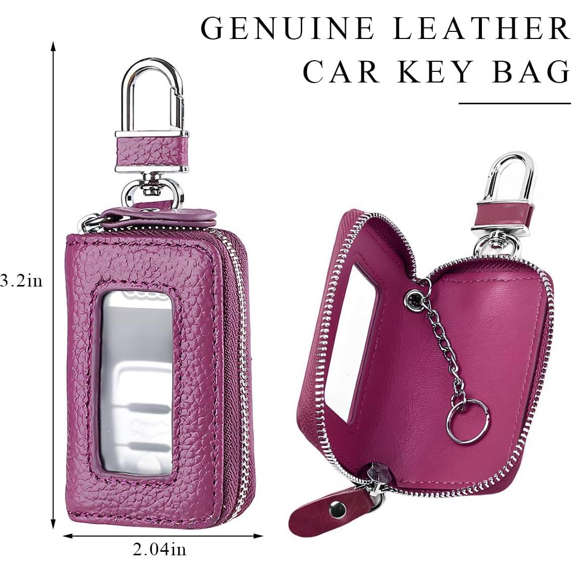 Funda de Llave de Auto Gasedin Púrpura Impermeable Universal