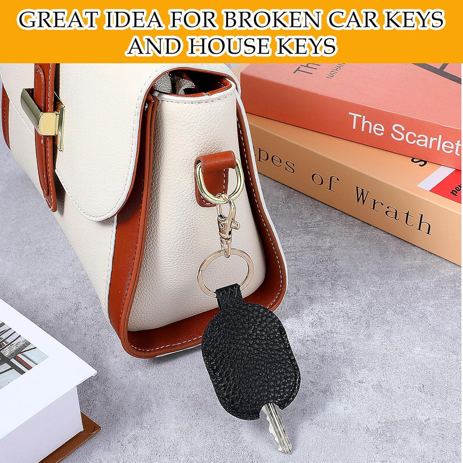 Porta Llaves de Cuero PU Nogeqi para Coche - Negro