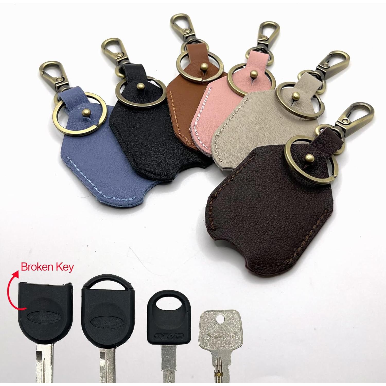 Funda de Llave de Coche de Cuero Genuino DK027 - Unisex