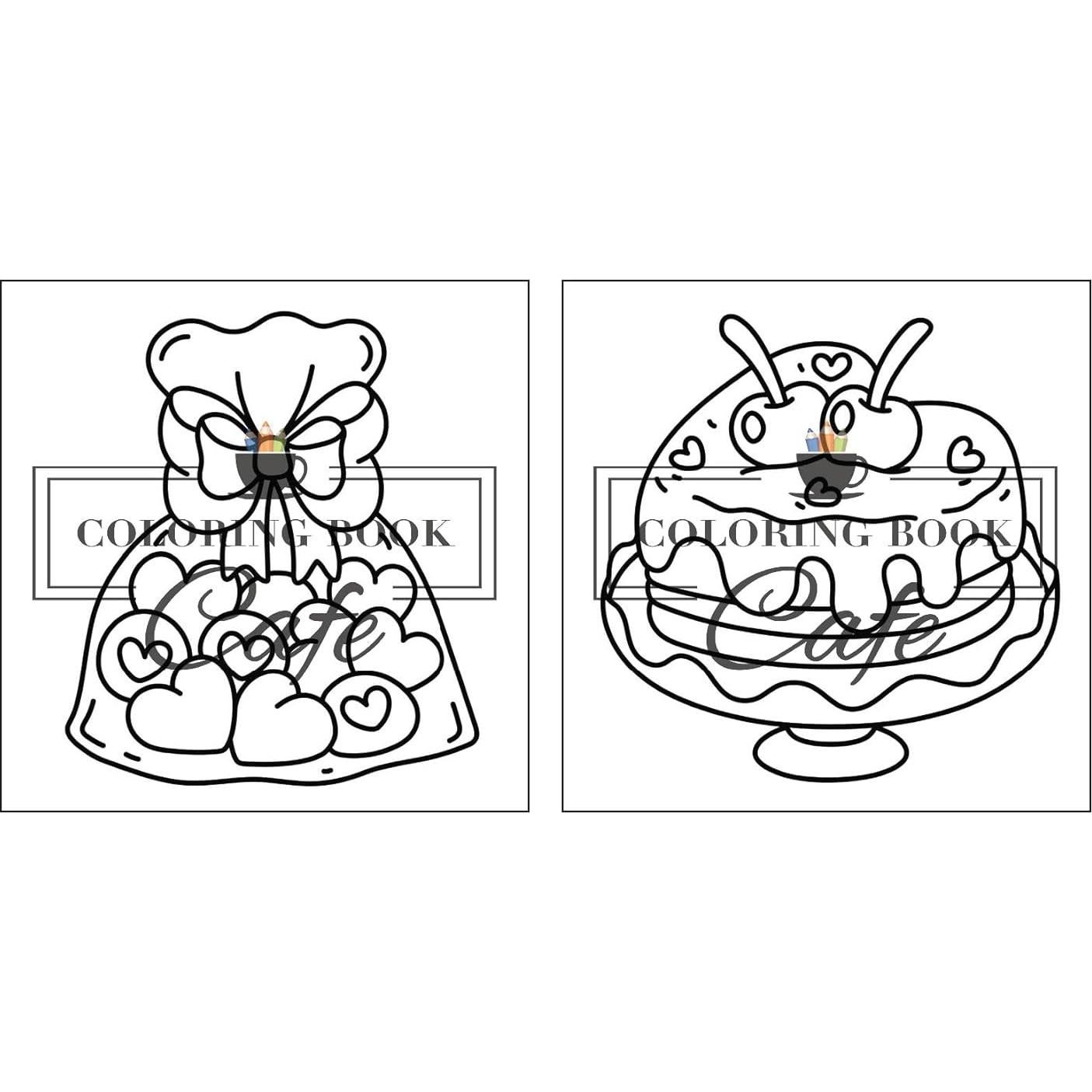 Cozy Love: Cute and Cozy Coloring Book for Adults & Teens with Easy and Bold Hygge-Inspired Designs