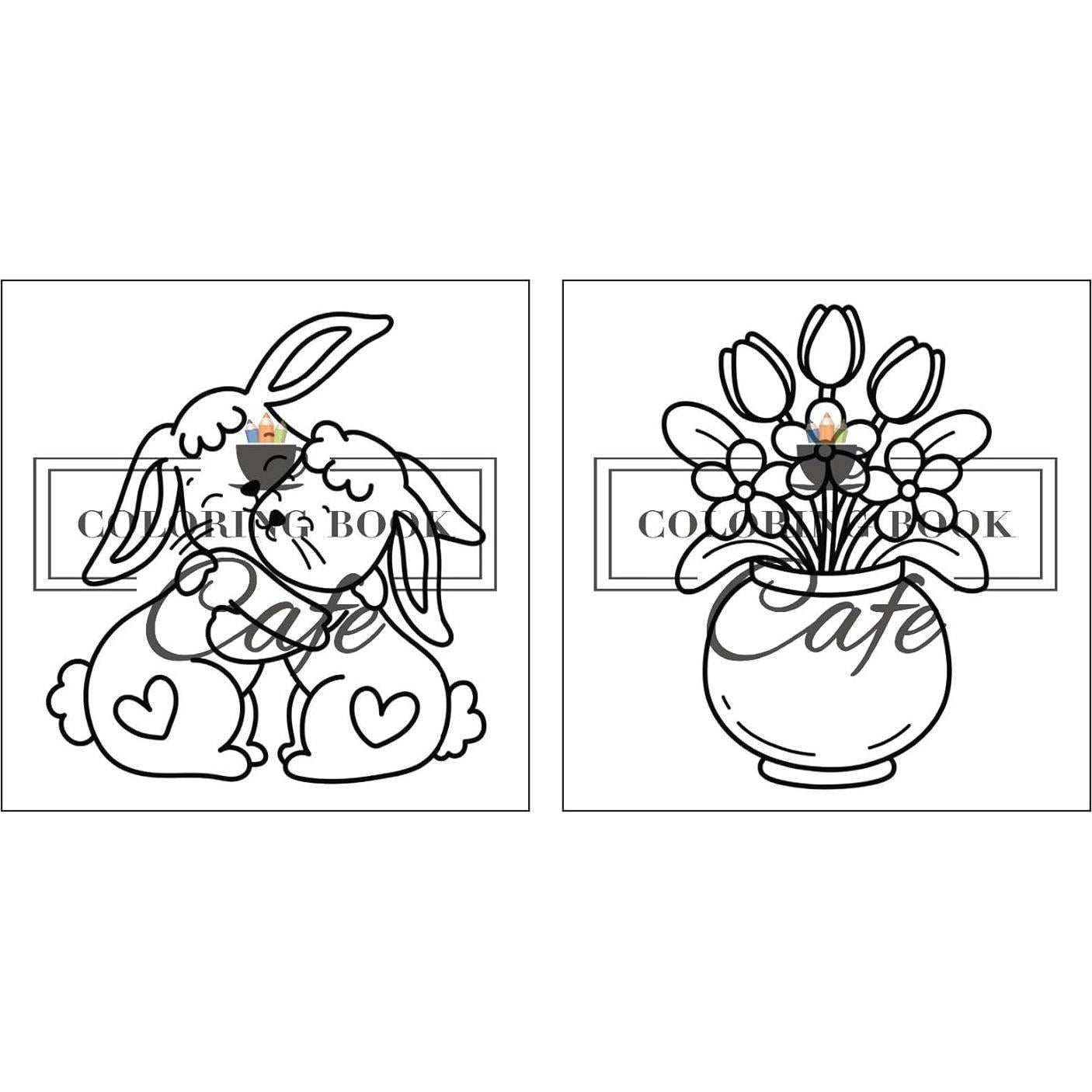 Cozy Love: Cute and Cozy Coloring Book for Adults & Teens with Easy and Bold Hygge-Inspired Designs