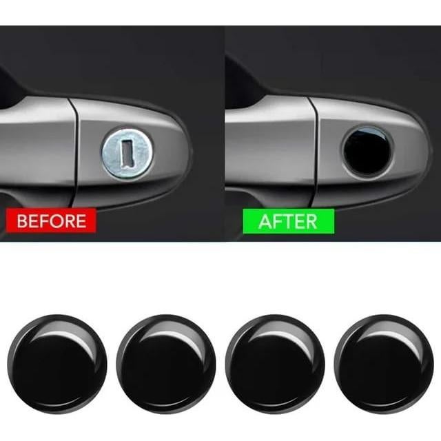 4 Piezas Cubierta de Llave de Cerradura de Puerta Junfamilee