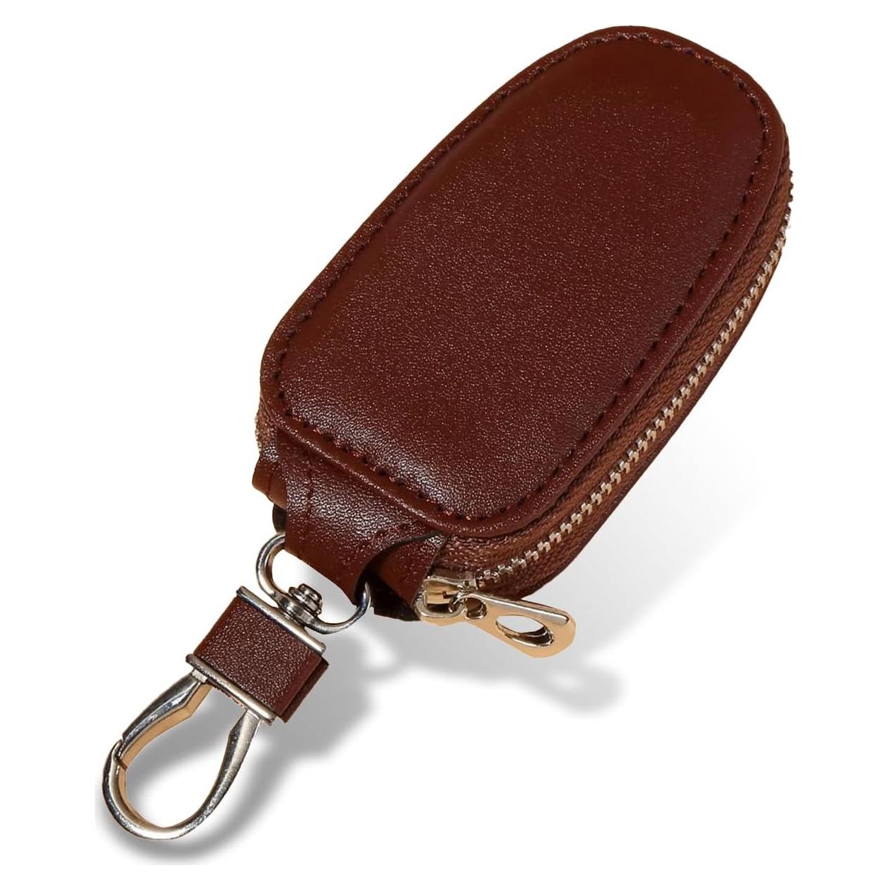 Funda de Cuero para Llave de Coche Universal Marrón