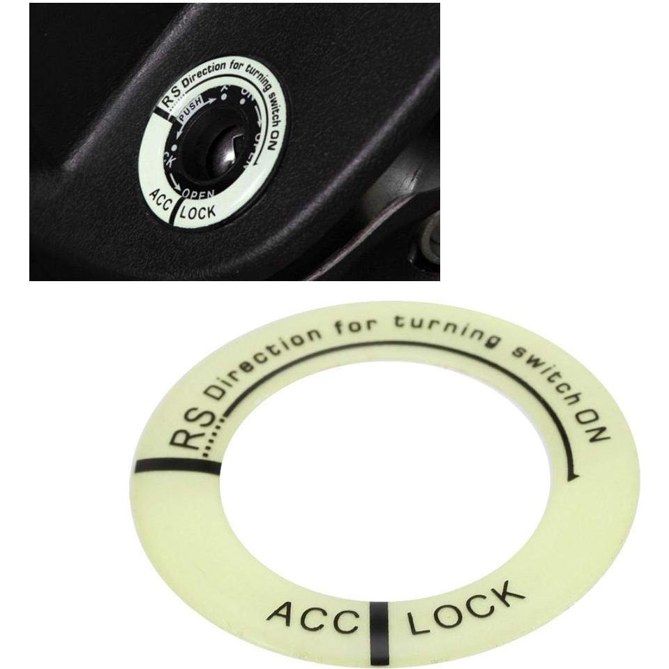 Anillo de Llave Luminoso Senyar para Interruptor de Coche