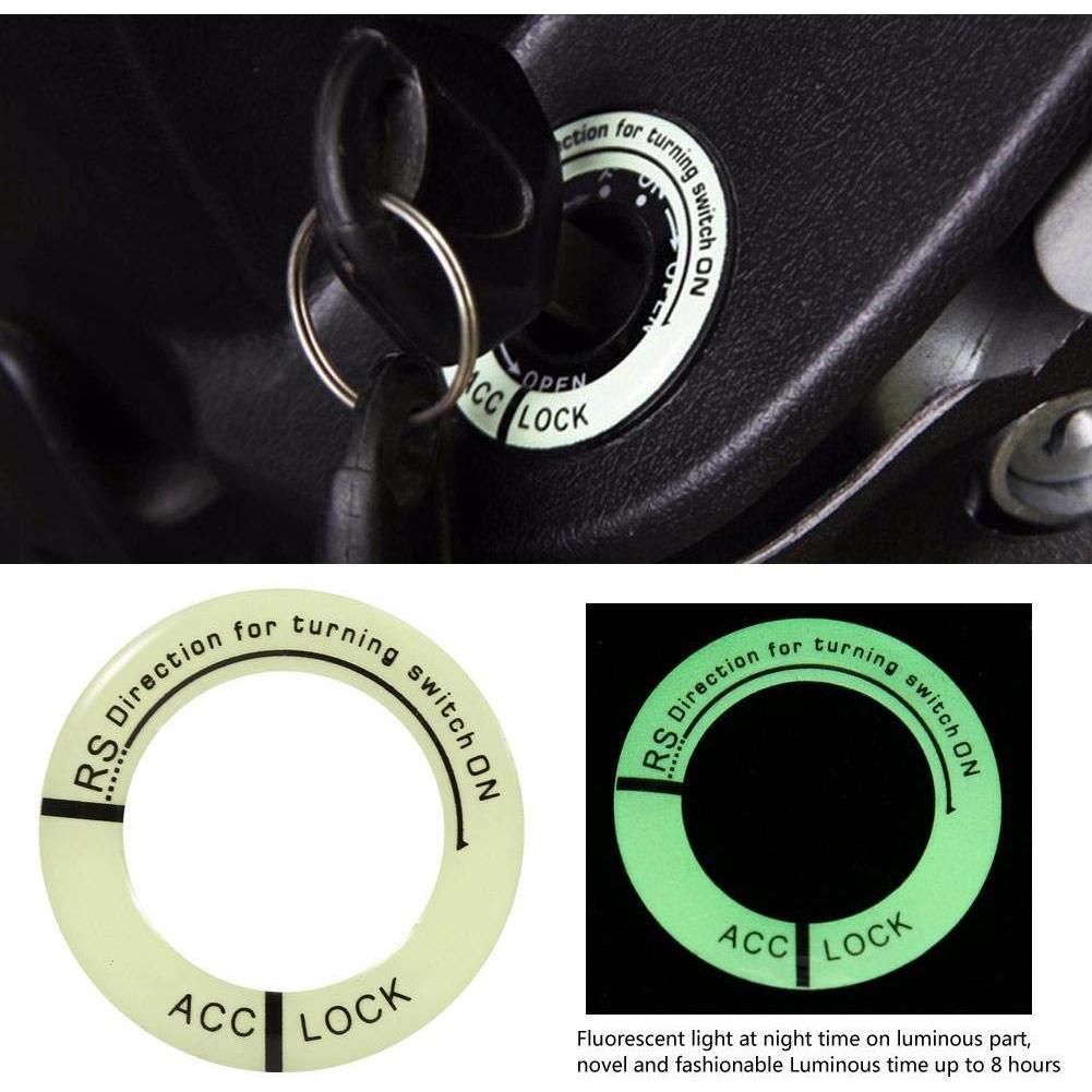 Anillo de Llave Luminoso Senyar para Interruptor de Coche