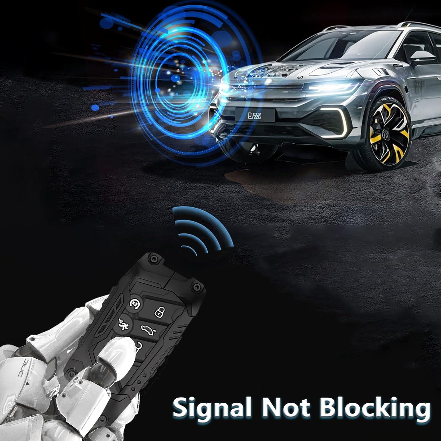 Funda de Llave de Coche Cavlobe para Volkswagen Golf 8 ID.3 ID.4