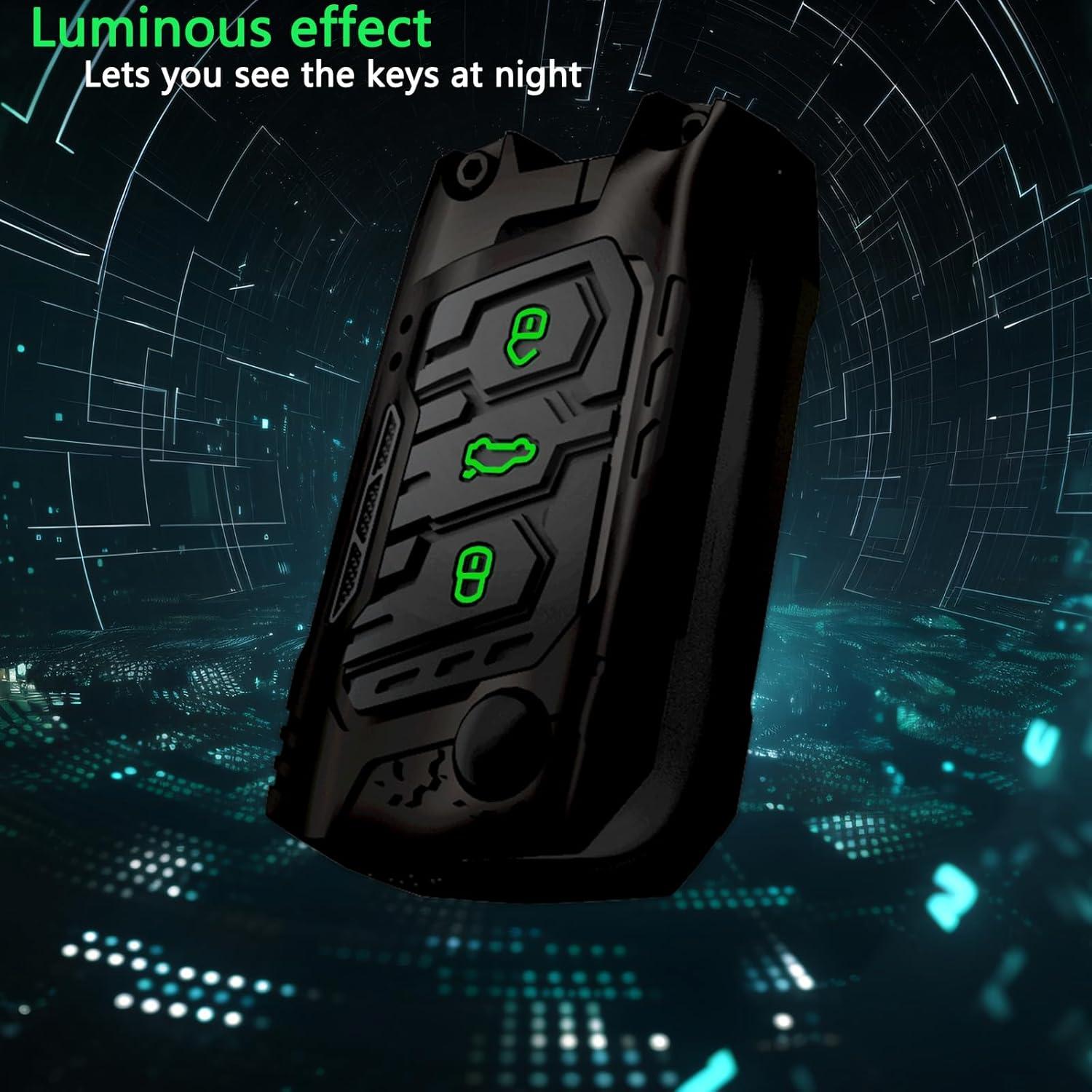 Funda de Llave de Coche Cavlobe para Volkswagen Golf 8 ID.3 ID.4