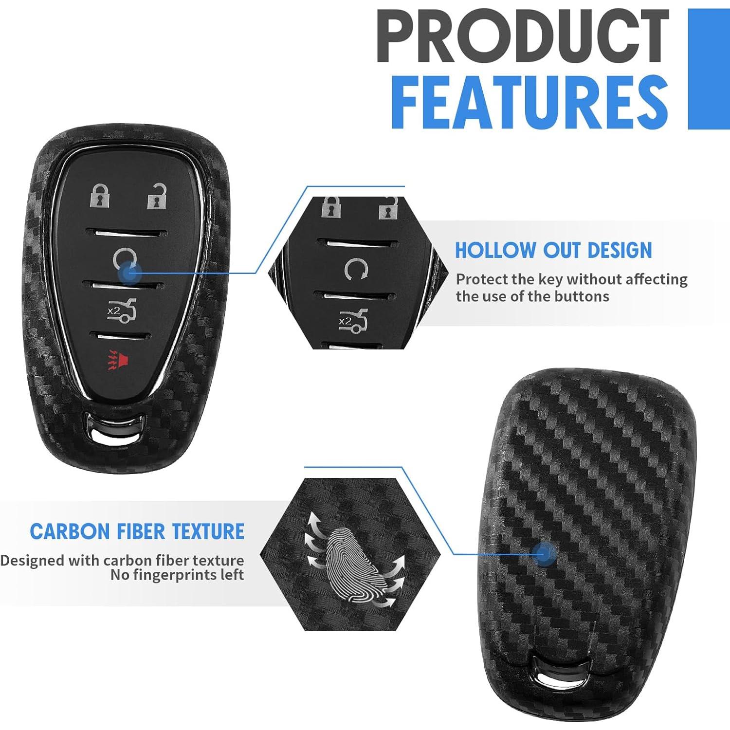 Funda de Llave Silicona Chevrolet Worcas CVSAU-SCE2 2 Pcs