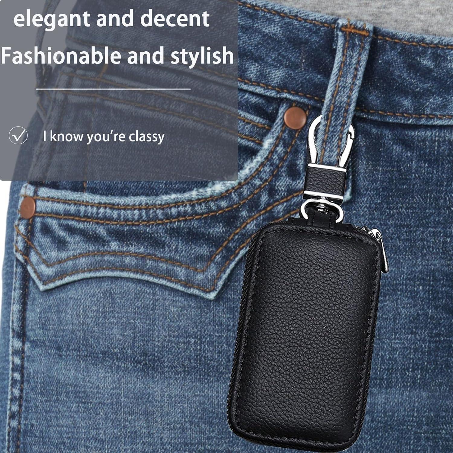 Cubierta de Llave de Coche Universal GHY0017A Cuero Premium