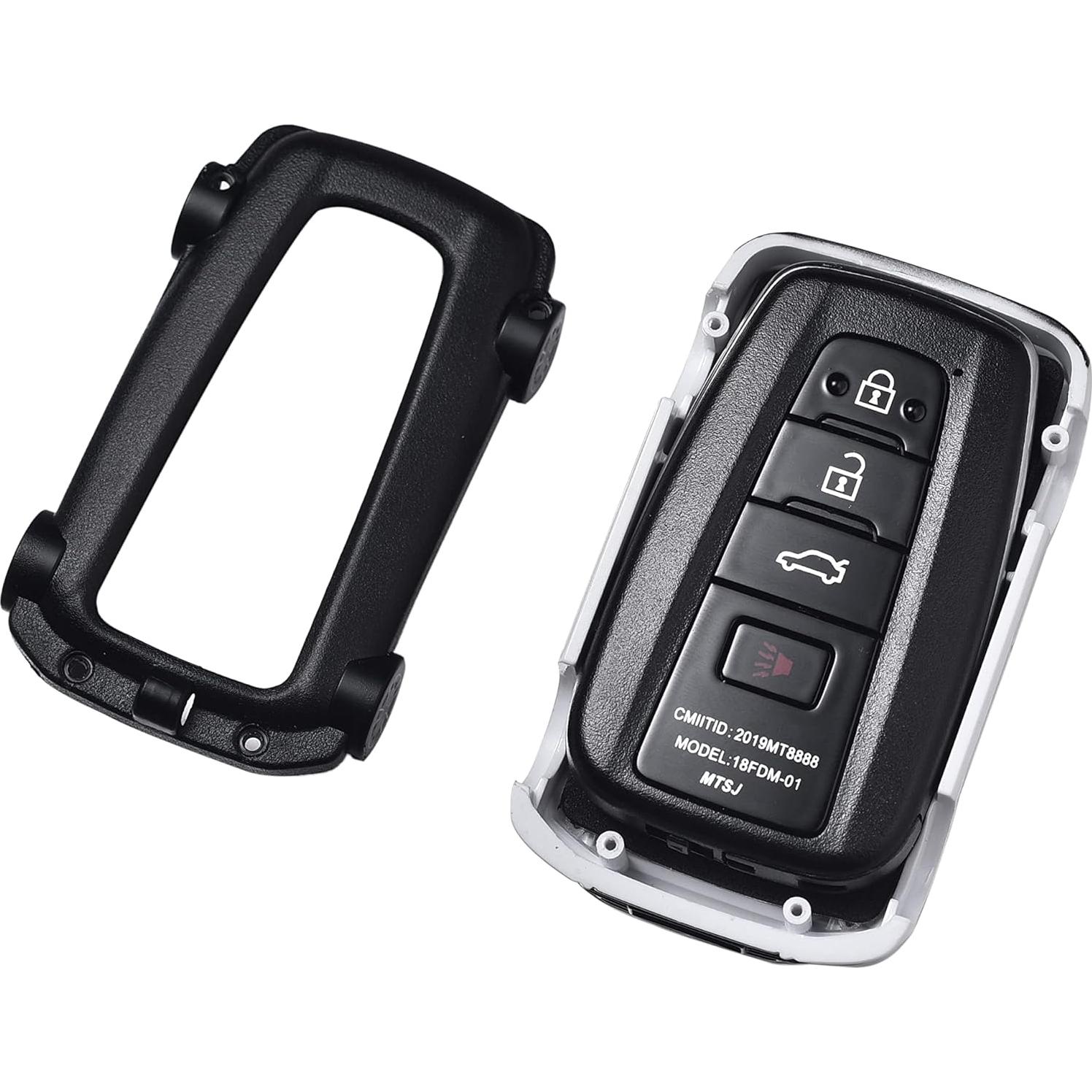 Cubierta de Llave Toyota Camry Corolla RAV4 - Funda Blanca