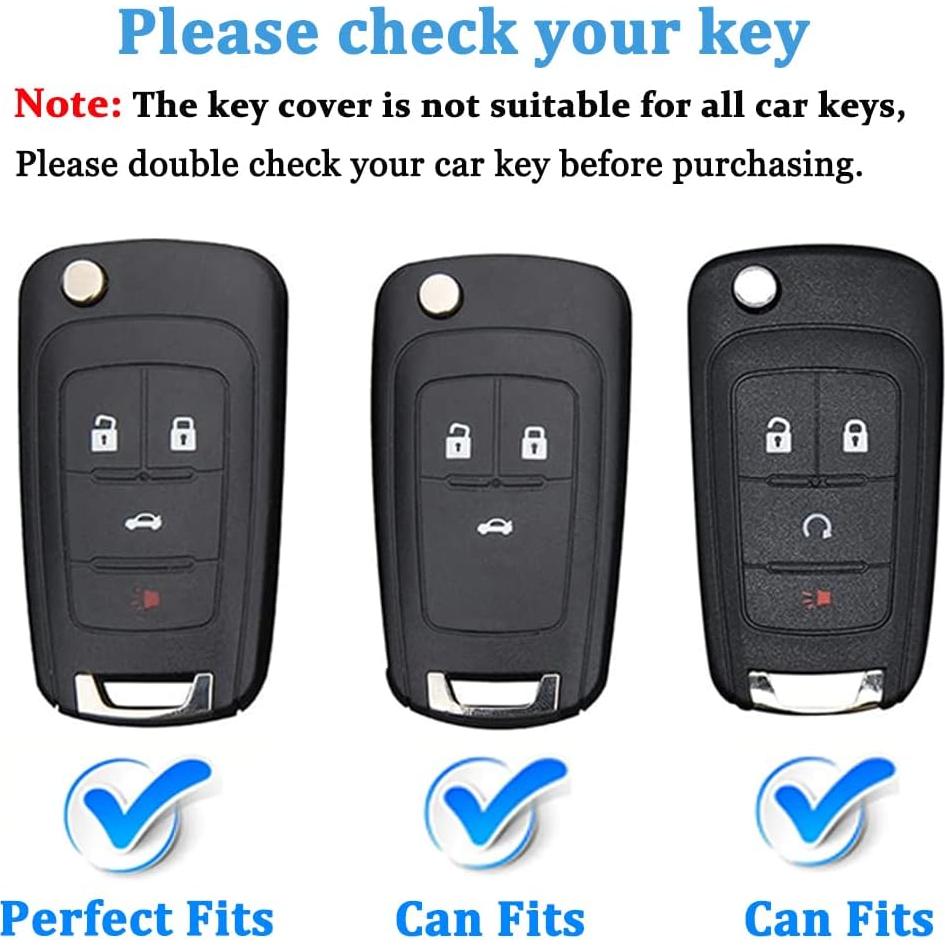 Cubierta de Llave QBUC para Chevrolet 4 Botones - TPU Premium