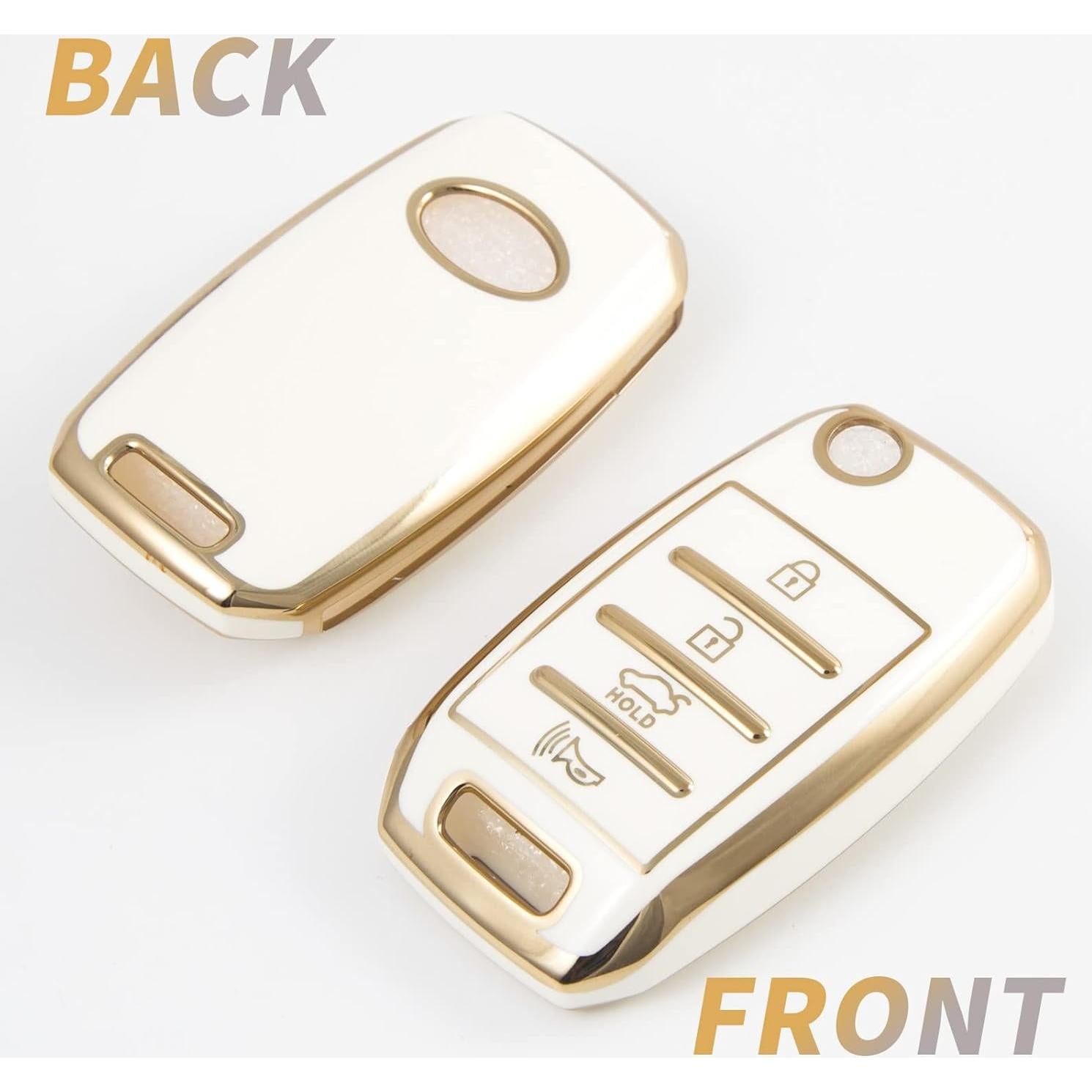 Funda de Llave Kia LCWPJWWS TPU 360° Protección 4 Botones