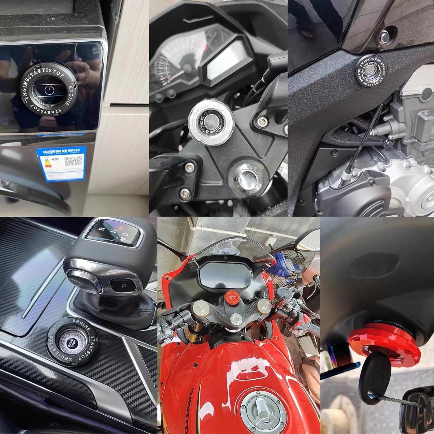 Cubierta de Botón de Inicio Rotativa GENORMBRANDT Rojo