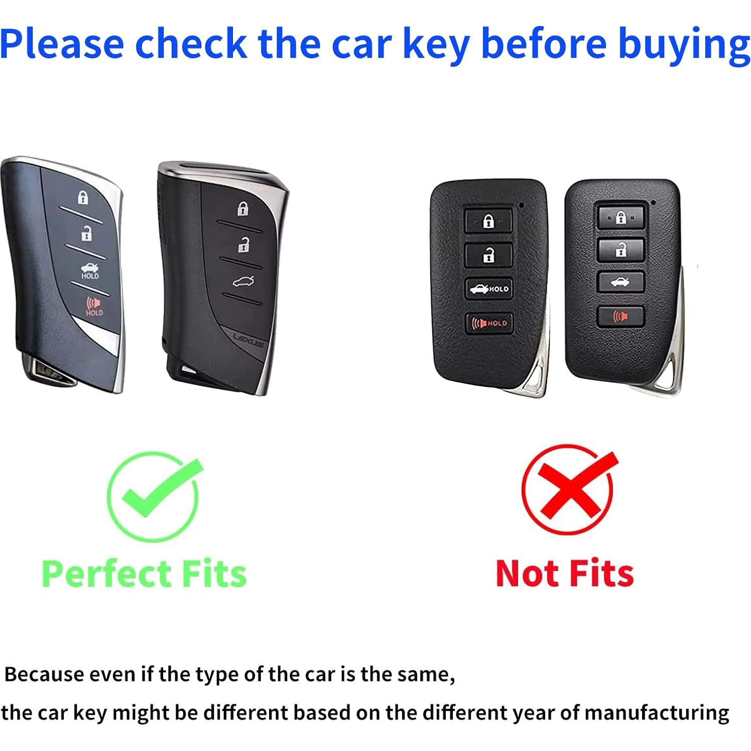 Cubierta de Llave Lexus LCXJMWKL TPU Suave Blanco 360°