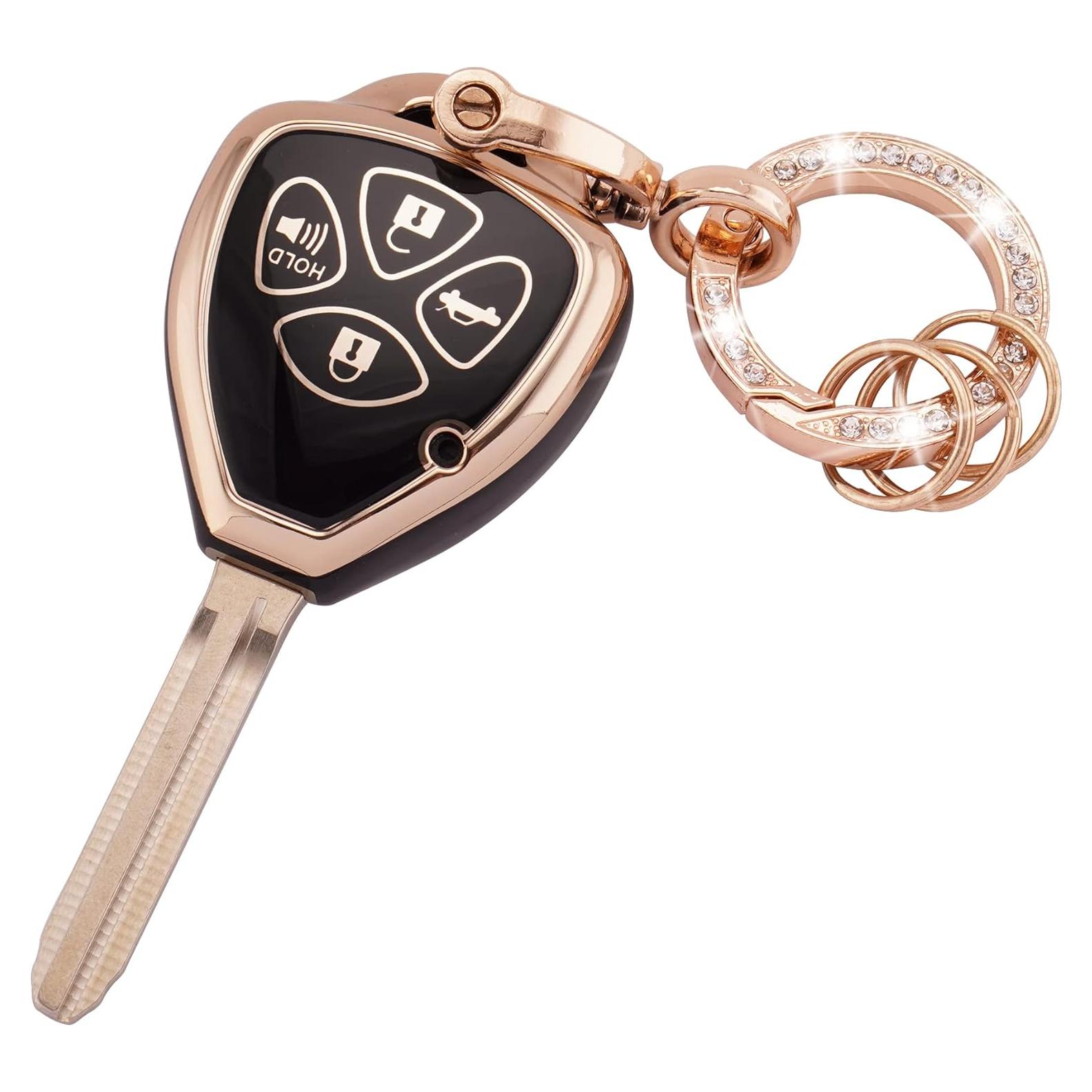 Funda de Llave EKALA para Toyota 4 Botones - TPU y Zinc