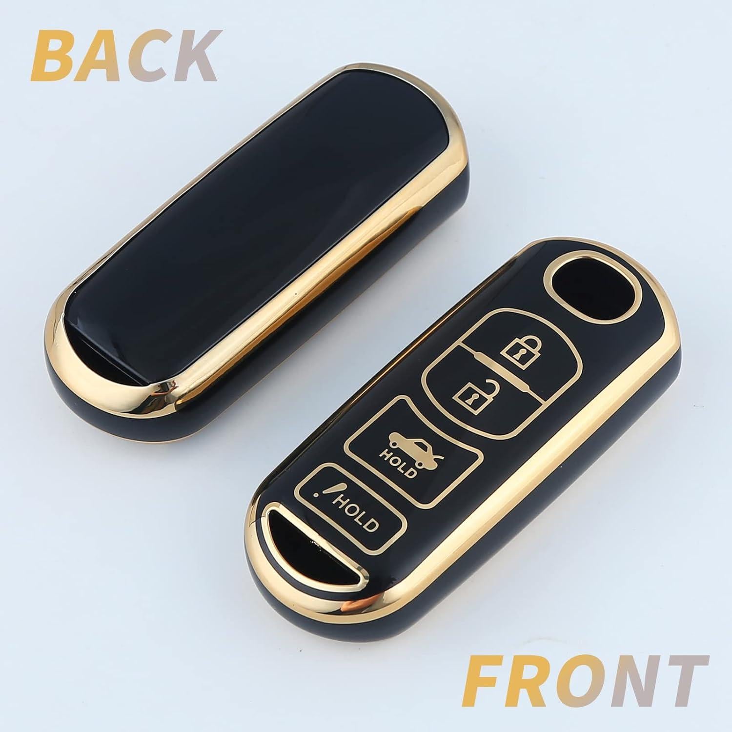 Cubierta de Llave Mazda 3 6 8 Miata CX-3 TPU 360 Grados