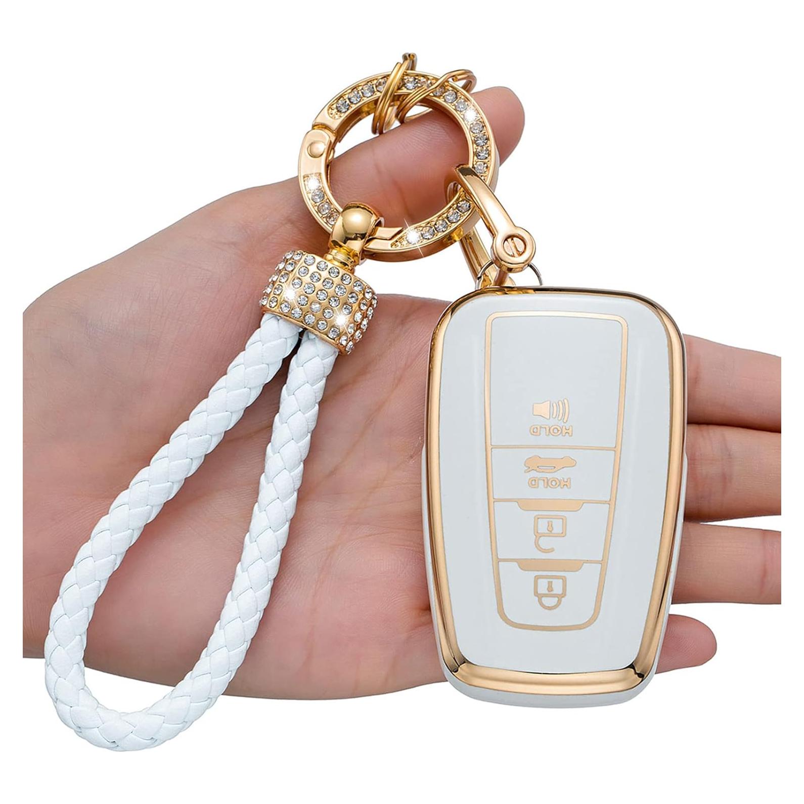 Cubierta de Llavero Toyota LCXJMWKL TPU Anti-dust 2018-2021