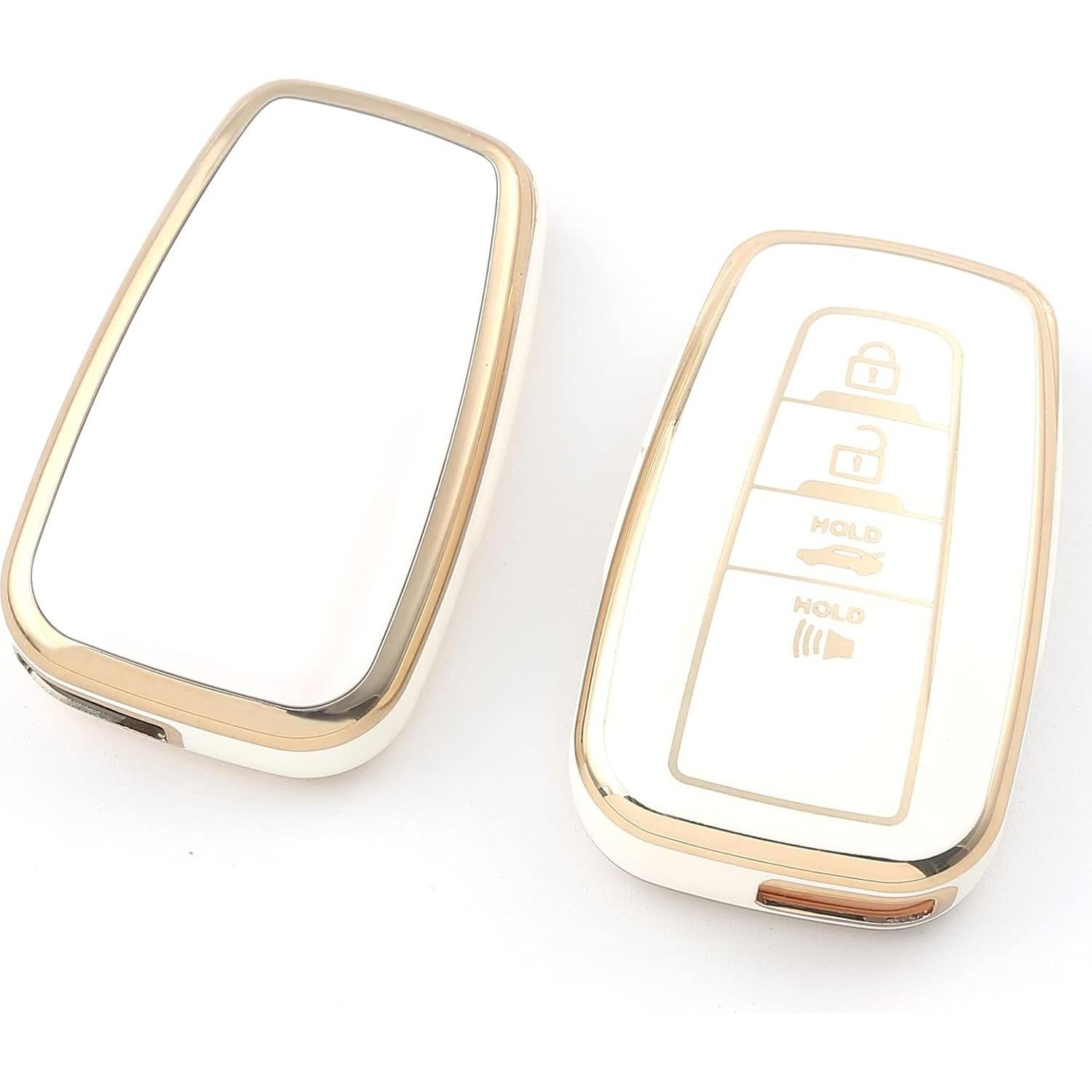 Cubierta de Llavero Toyota LCXJMWKL TPU Anti-dust 2018-2021