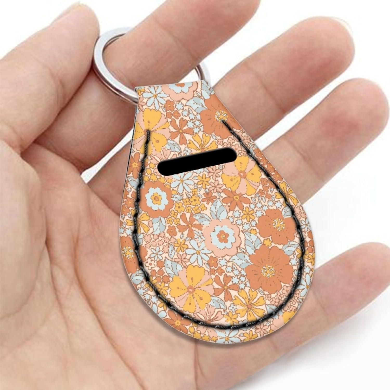 Juego de Cubiertas de Asiento de Auto FUIBENG 12 Pcs Flores Boho