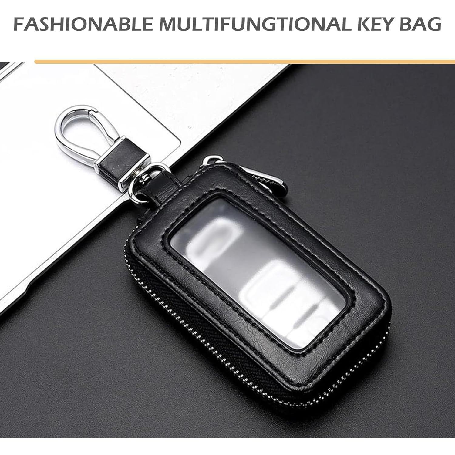 Cubierta de Llave de Coche MLY de Cuero PU con Ventana