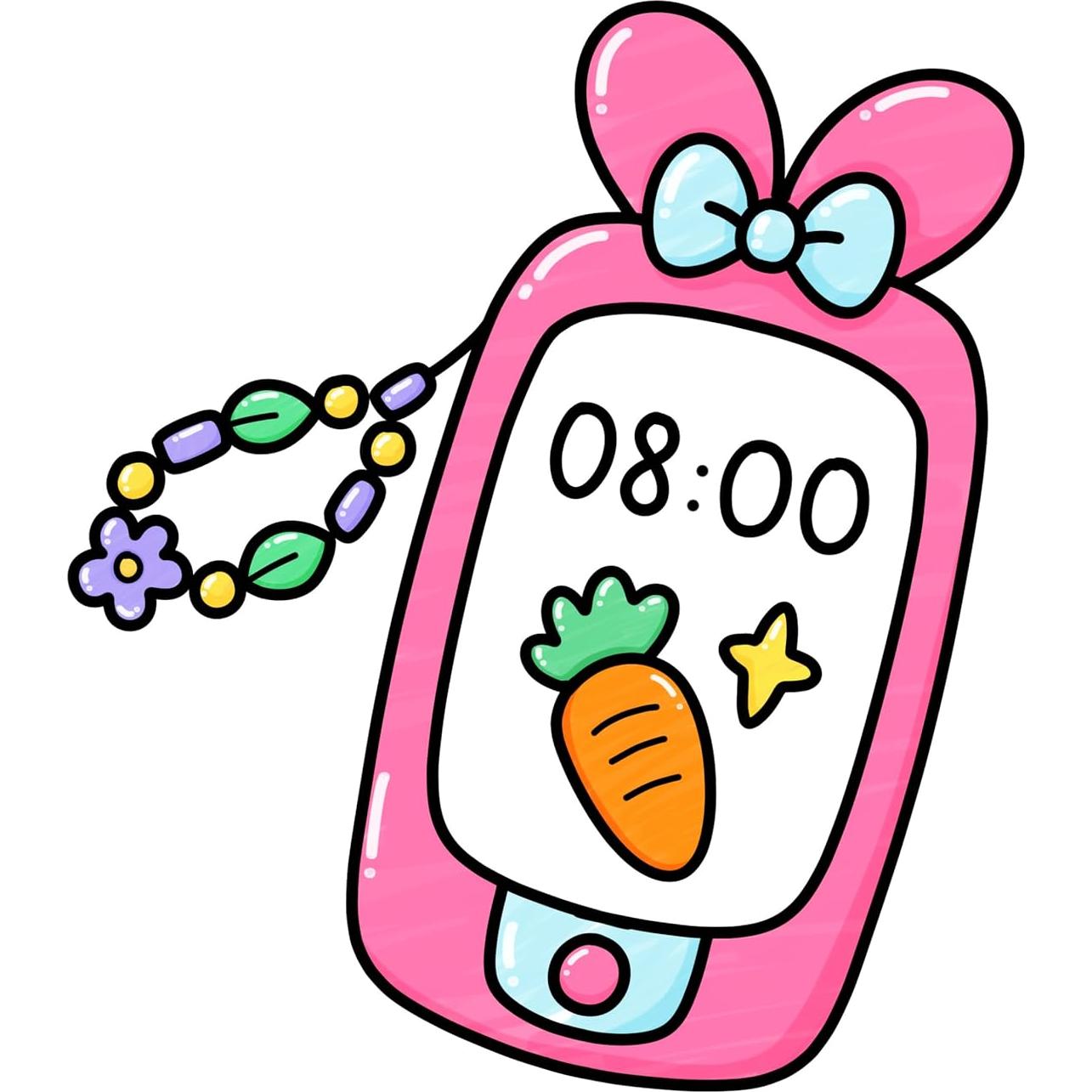 Easy: Cute & Simple Coloring Book for Adults and Kids