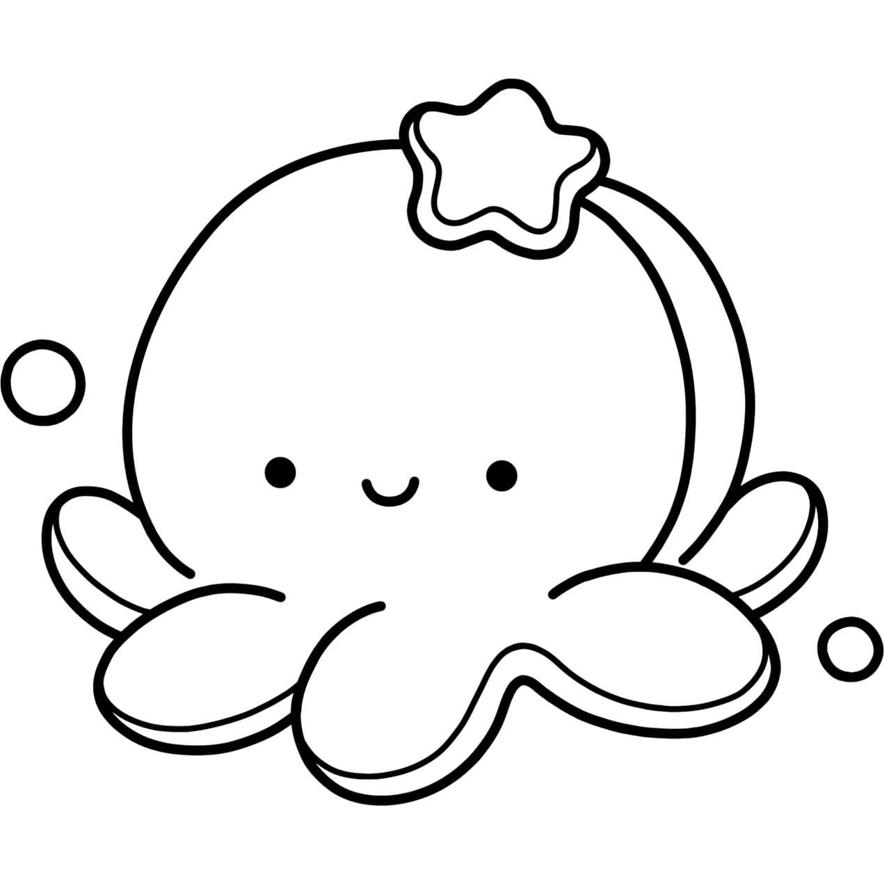 Easy: Cute & Simple Coloring Book for Adults and Kids