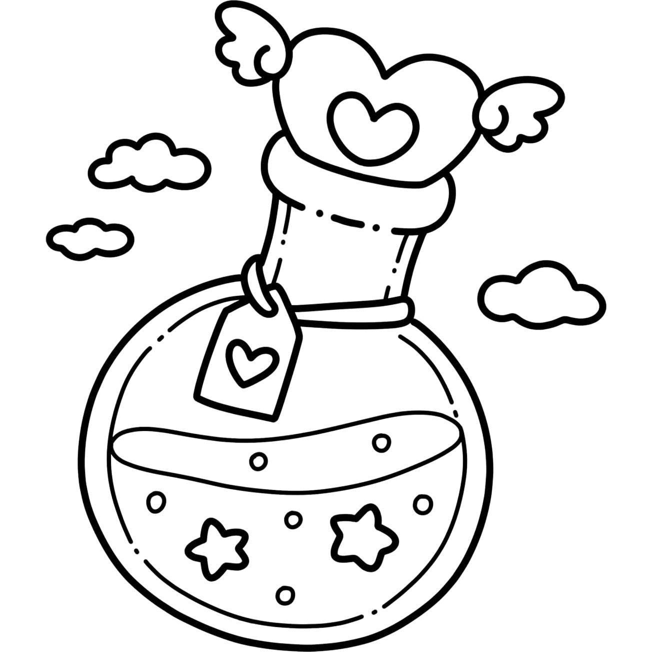 Easy: Cute & Simple Coloring Book for Adults and Kids