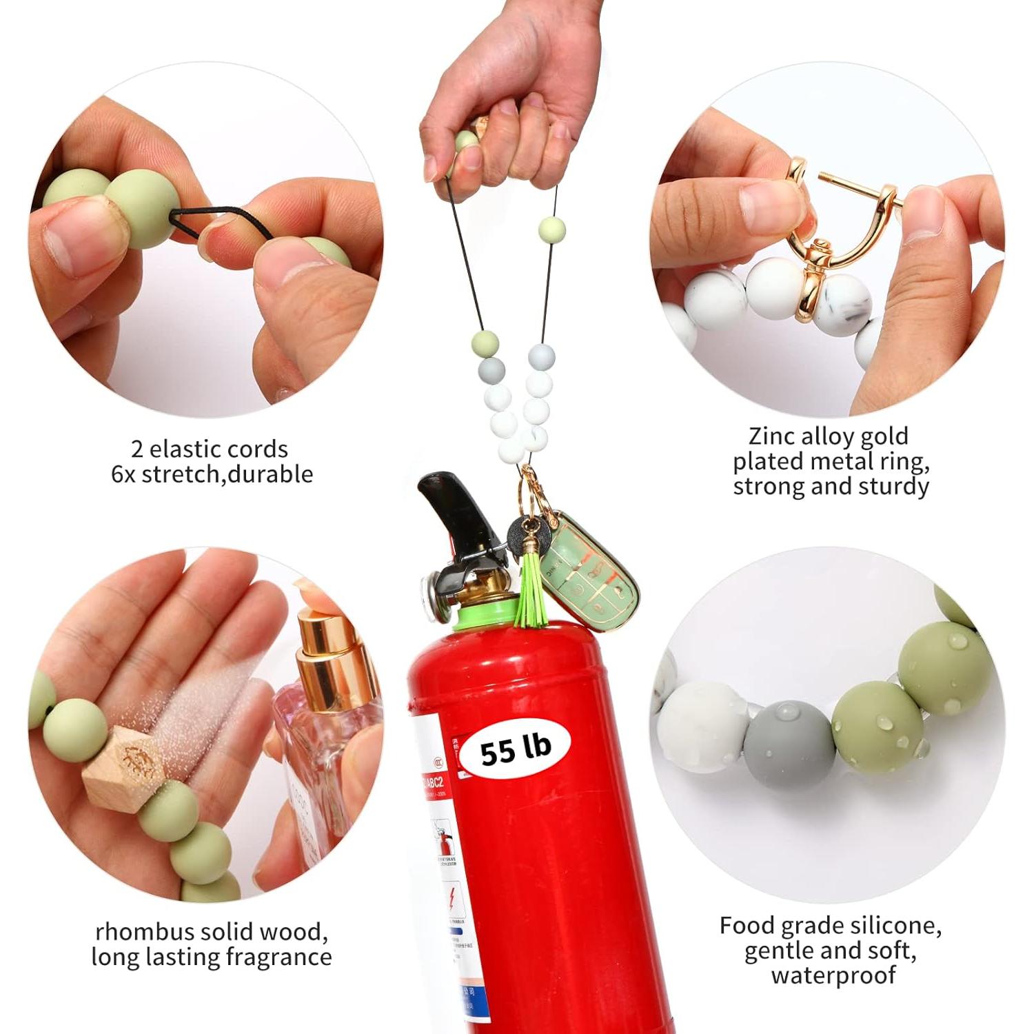 Cubierta de Llave de TPU para Jeep - Funda Anti-Huellas Verde