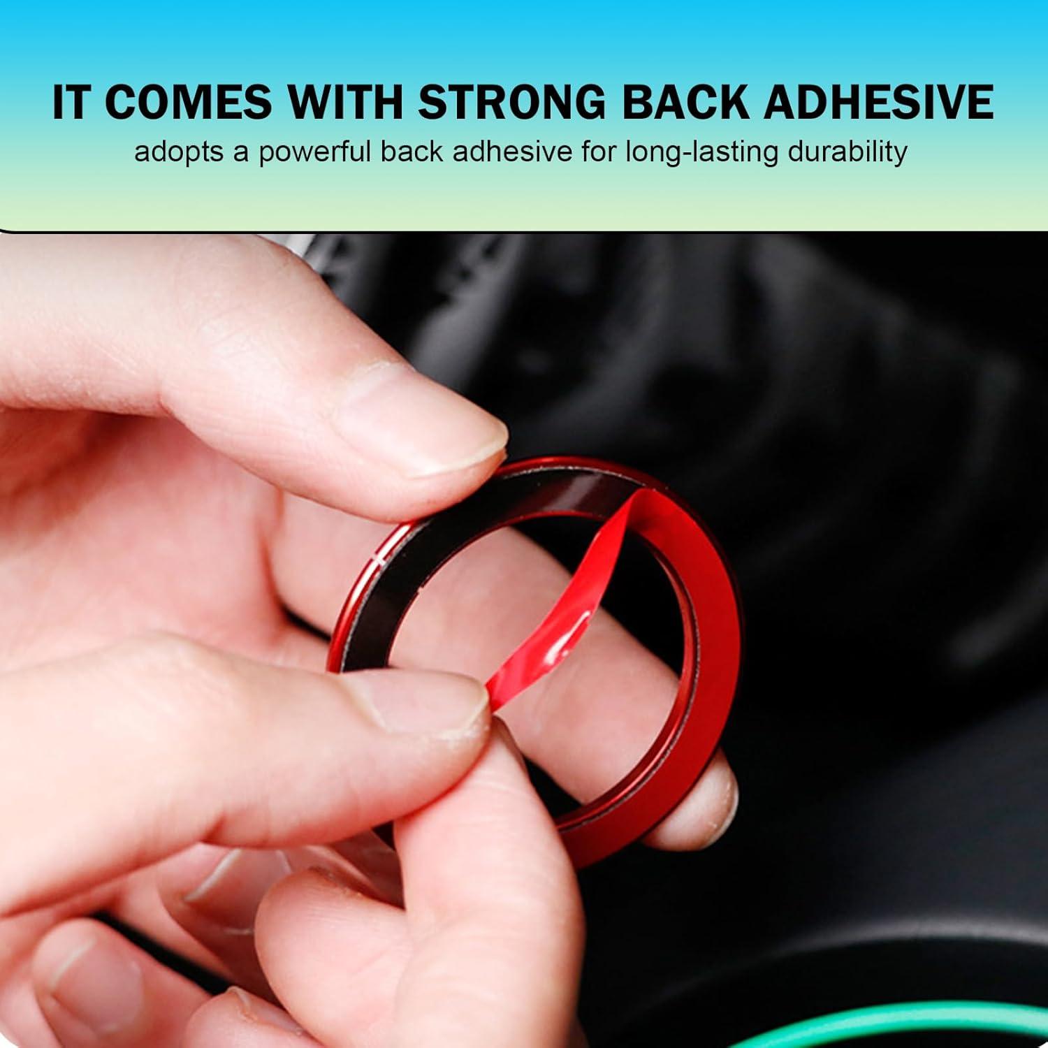 Cubierta Luminosa Botón de Inicio MOXRUQ Negro Universal