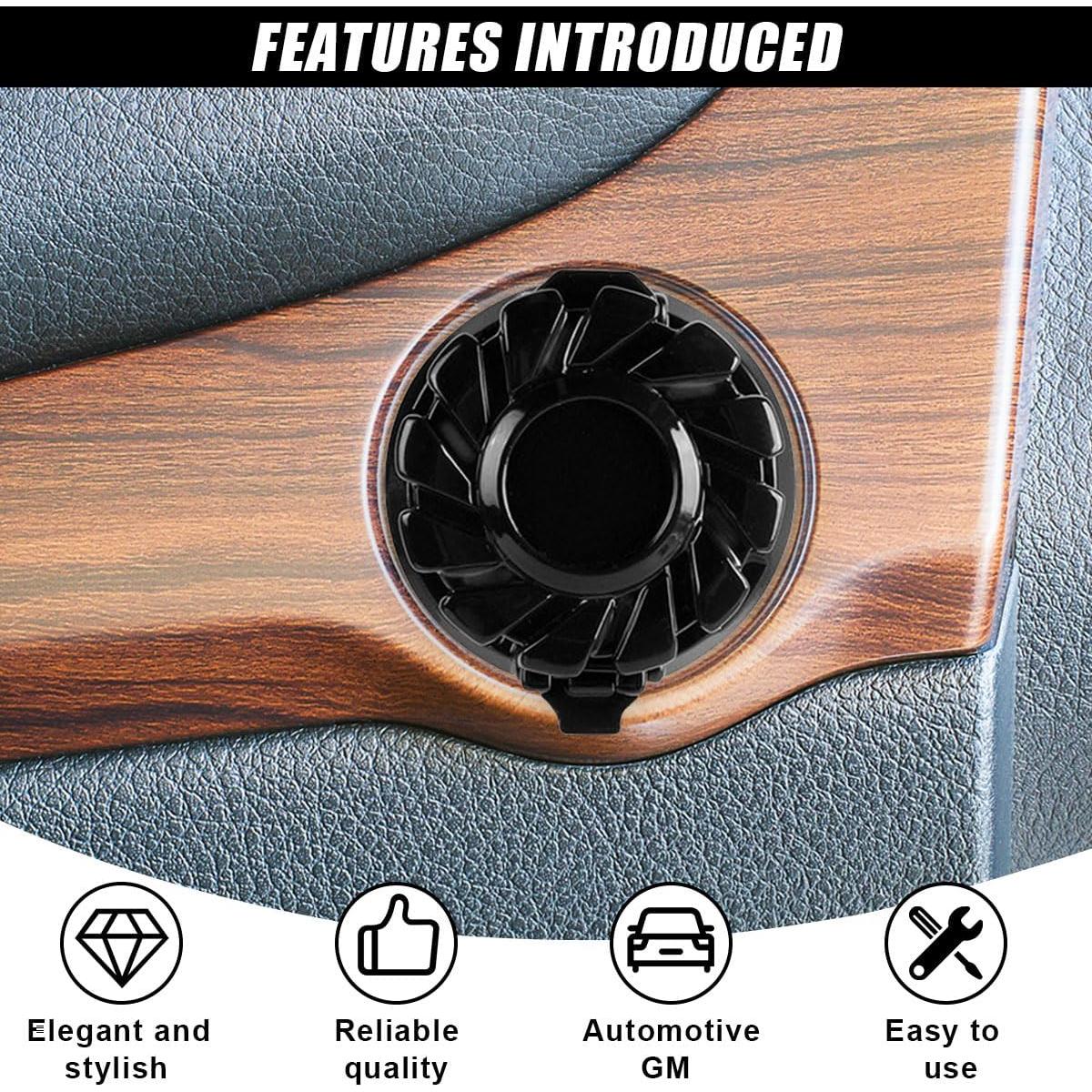 Cubierta de Botón de Inicio DUSCOKE Negro Mate 4.34x3.96cm