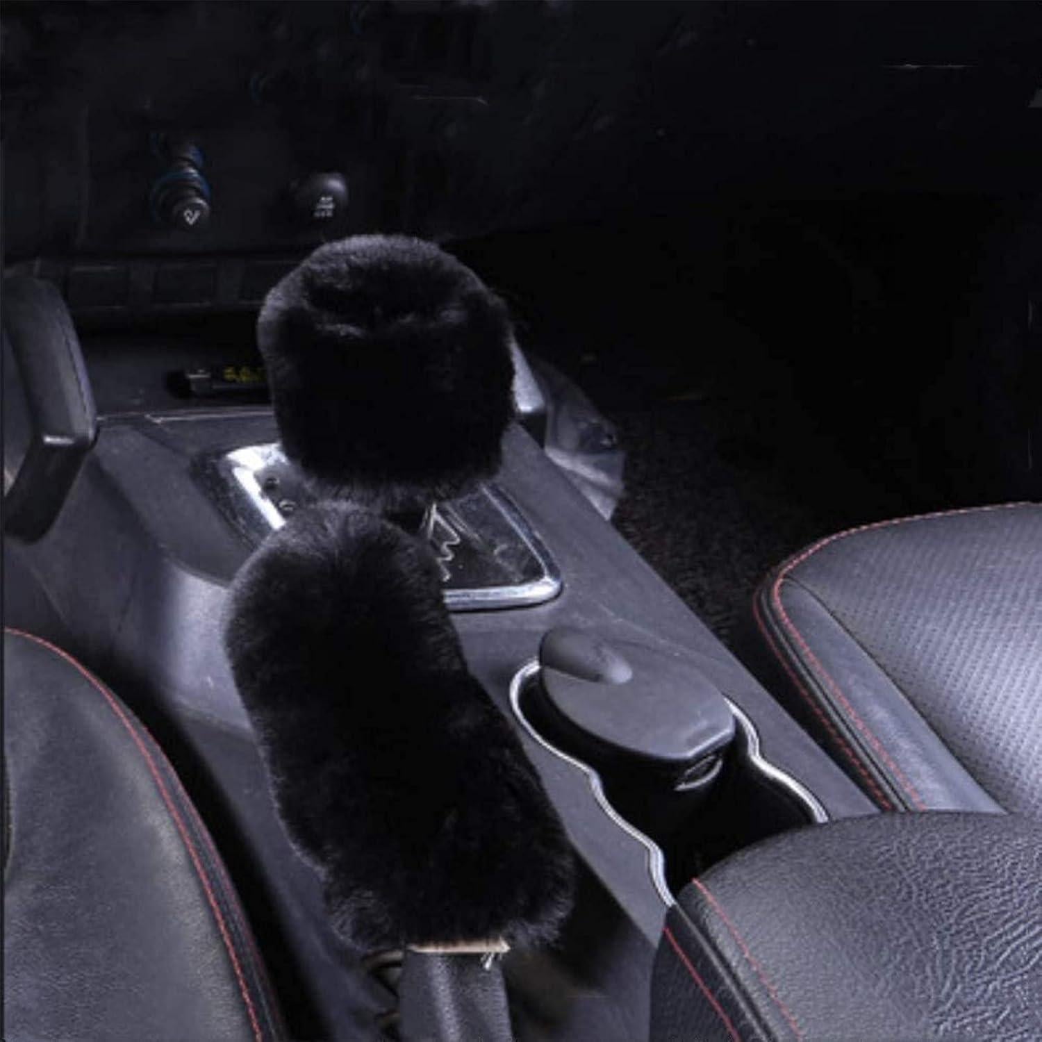 Juego de Fundas de Volante ZYNQACC 4 Piezas Esponjoso Negro