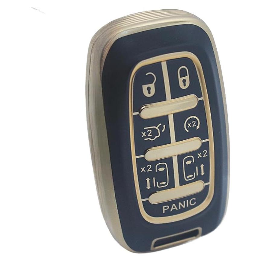 Cubierta de Llavero HEYEZQTY 7 Botones para Chrysler Pacifica 2017-2024