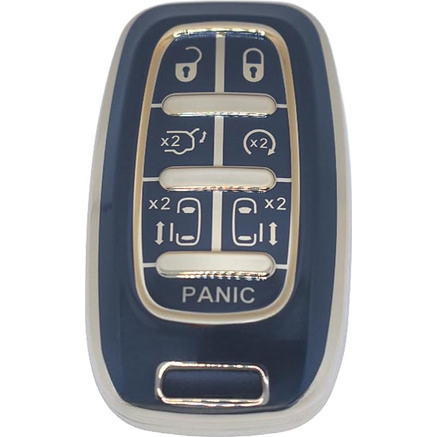 Cubierta de Llavero HEYEZQTY 7 Botones para Chrysler Pacifica 2017-2024