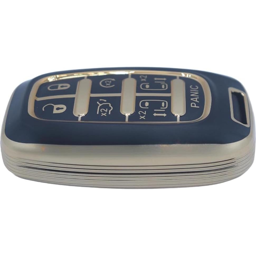 Cubierta de Llavero HEYEZQTY 7 Botones para Chrysler Pacifica 2017-2024