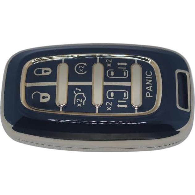 Cubierta de Llavero HEYEZQTY 7 Botones para Chrysler Pacifica 2017-2024