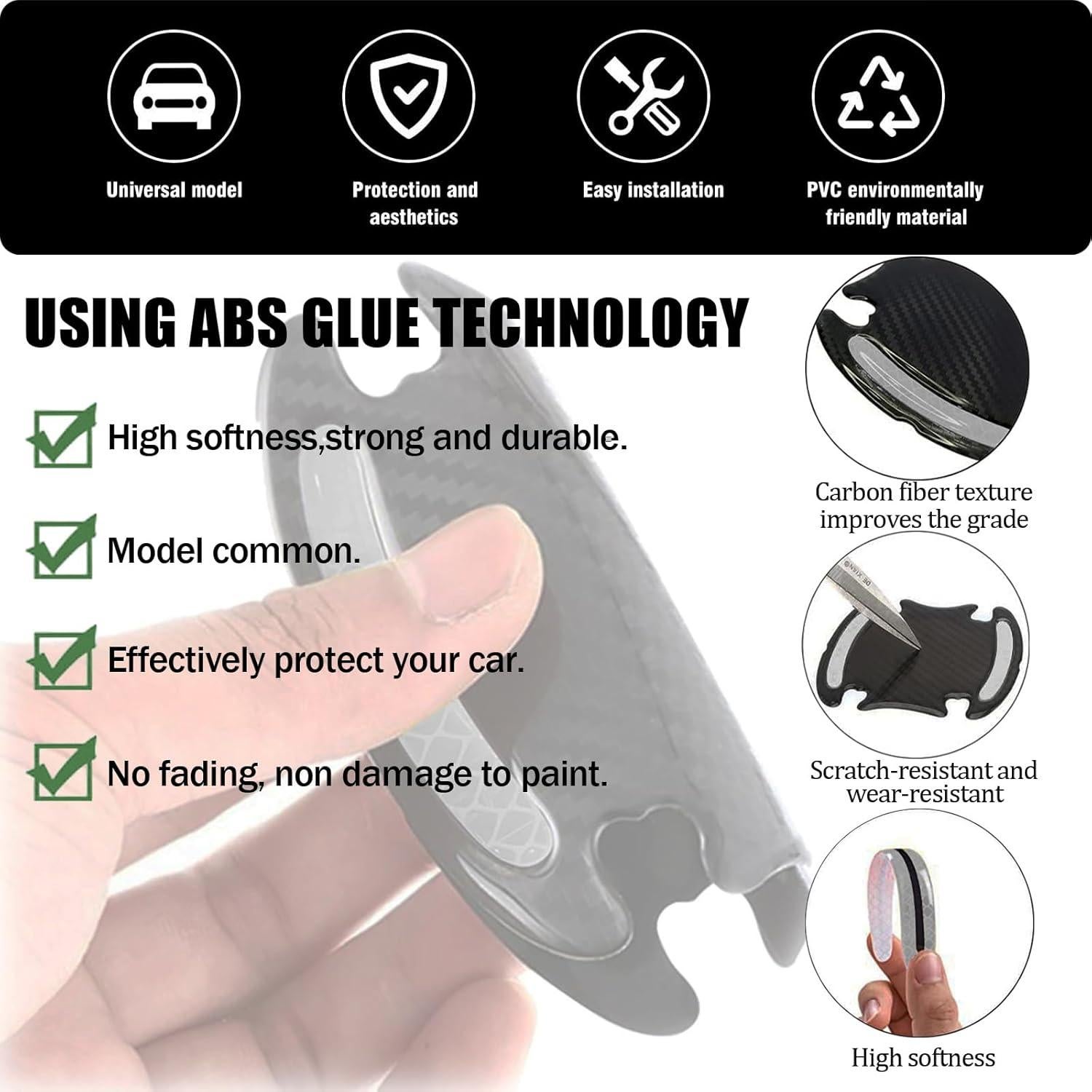 Protector Reflectante para Manija de Puerta GTZTYZ - 8 Piezas