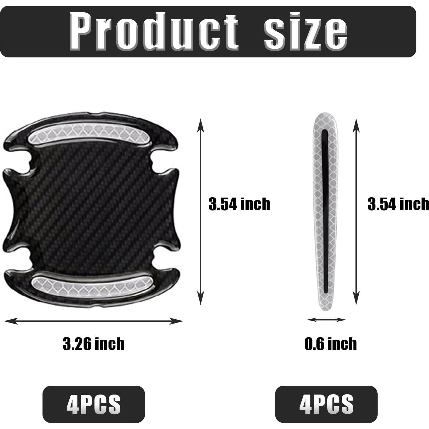 Protector Reflectante para Manija de Puerta GTZTYZ - 8 Piezas